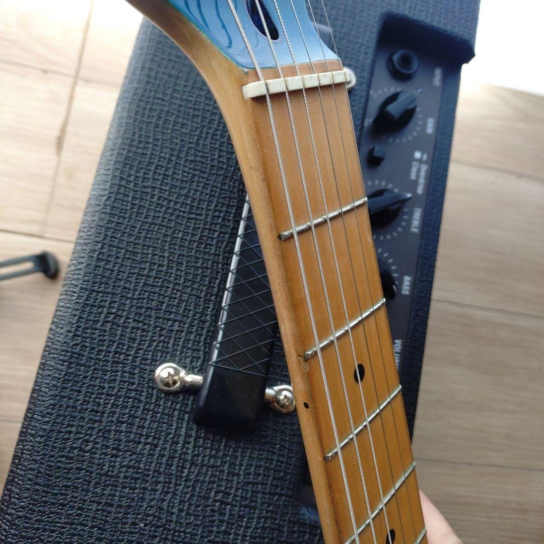 Squier Stratocaster ブルー　マッチングヘッド